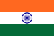 Flagge von Indien